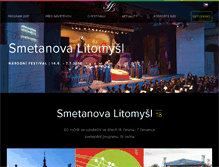 Tablet Screenshot of akce.smetanovalitomysl.cz